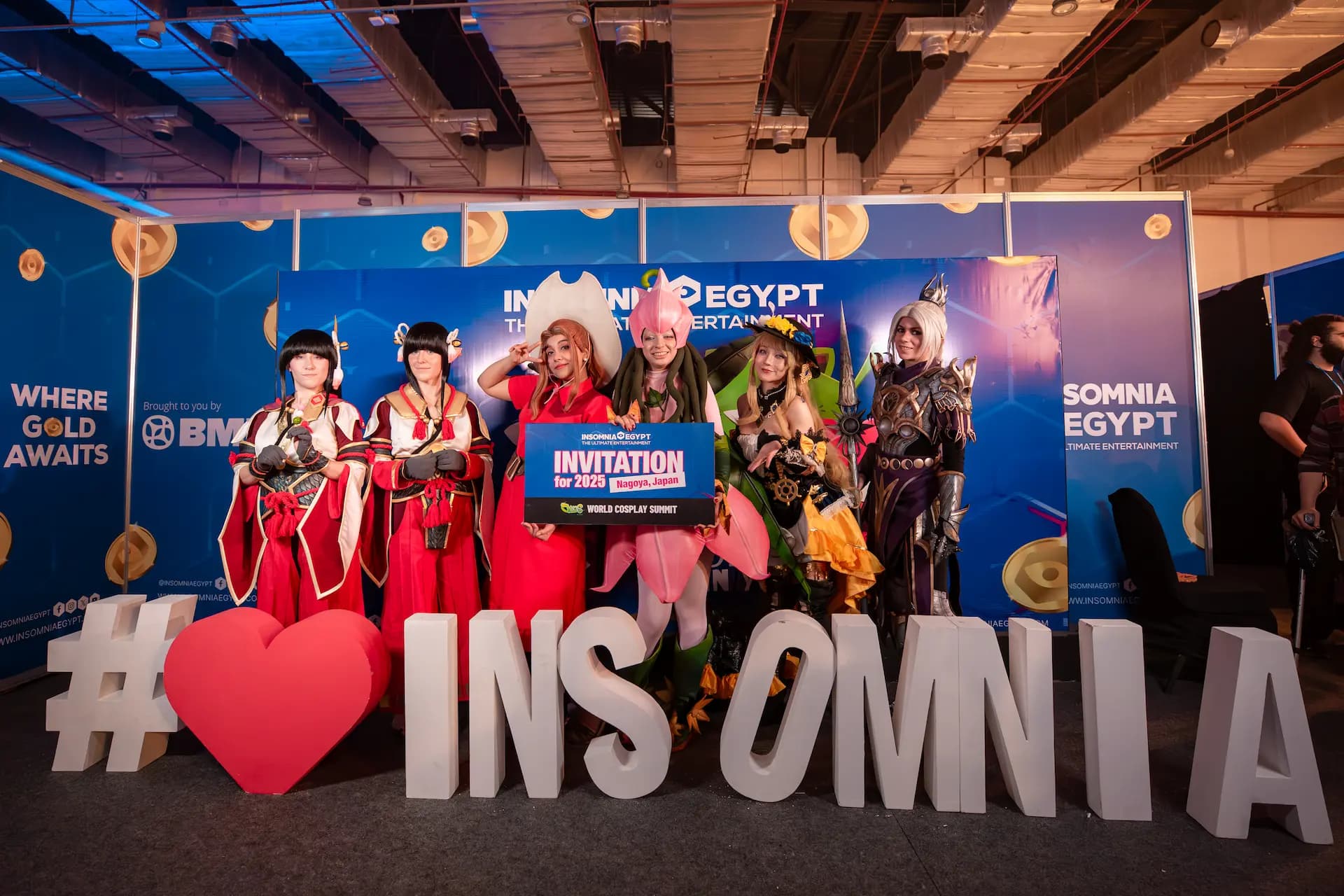 Insomnia Egypt Cosplay
